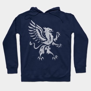 The Griffin, a Medieval Heraldic Beast Hoodie